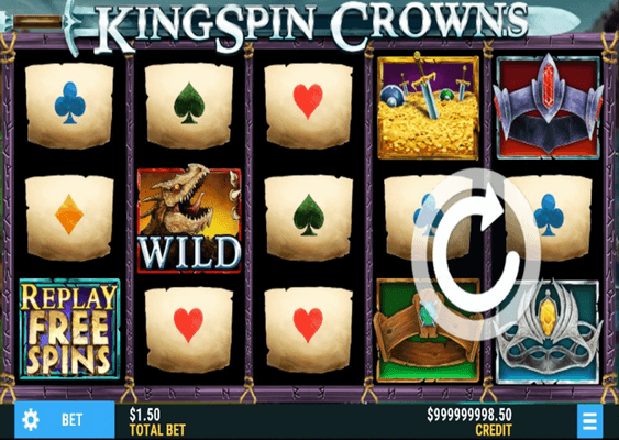 Kingspin Crowns สล็อตเว็บตรง ไม่ผ่านเอเย่นต์